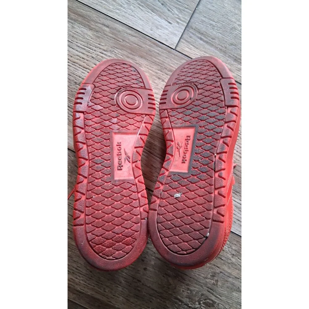 Reebok Cardi B Club C Double Red Women’s Sneakers Size 7 Low Top Shoes